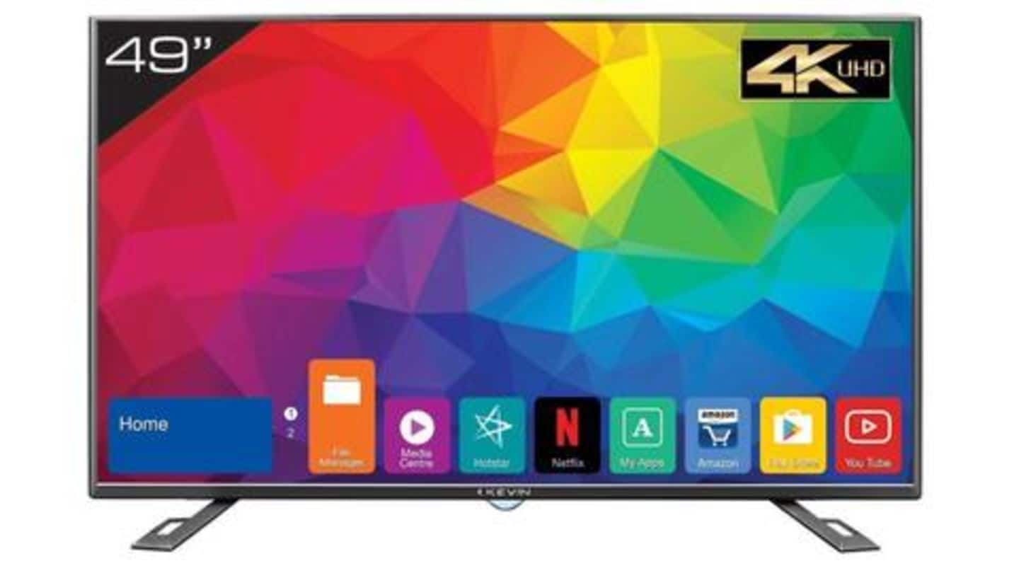 Kevin KN49UHD Pro: Priced at Rs. 27,999 Kevin KN49UHD Pro: Priced at Rs. 27,999