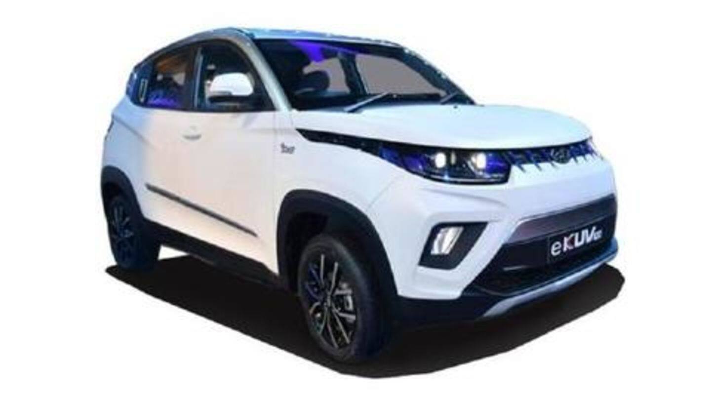 A look at the Mahindra eKUV100 A look at the Mahindra eKUV100