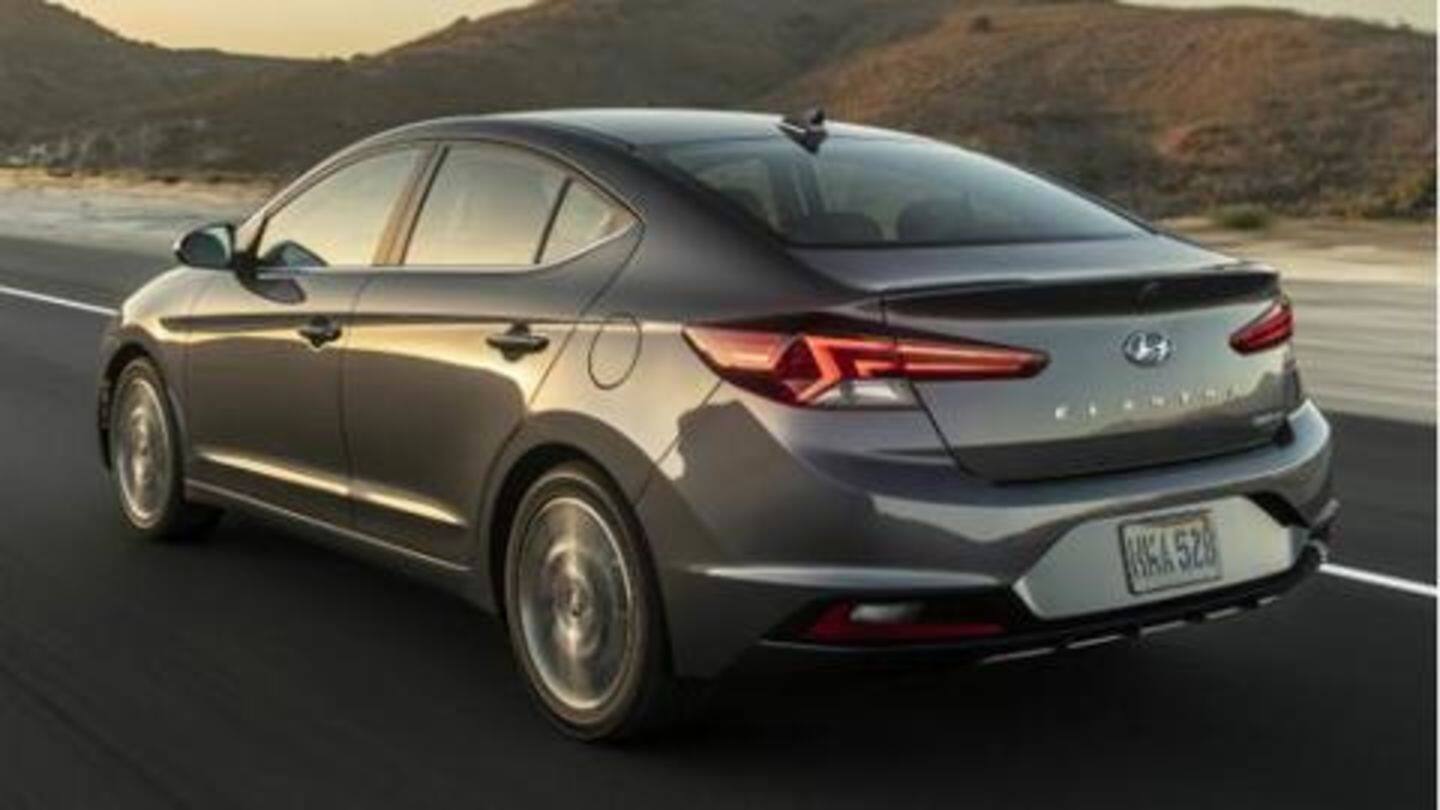 2019 Hyundai Elantra Facelift spotted in India, launch imminent