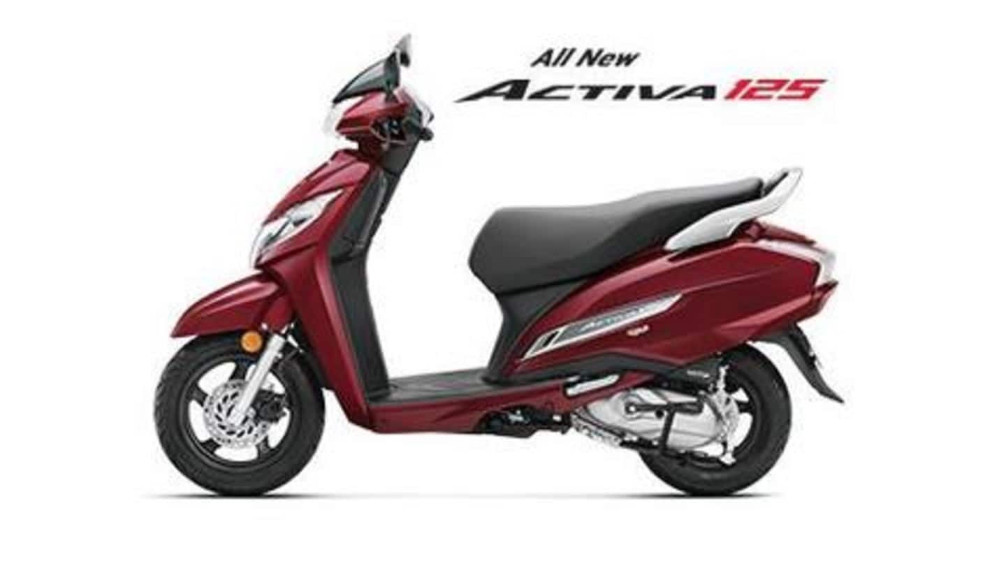 2019 Honda Activa 125: On the road 2019 Honda Activa 125: On the road