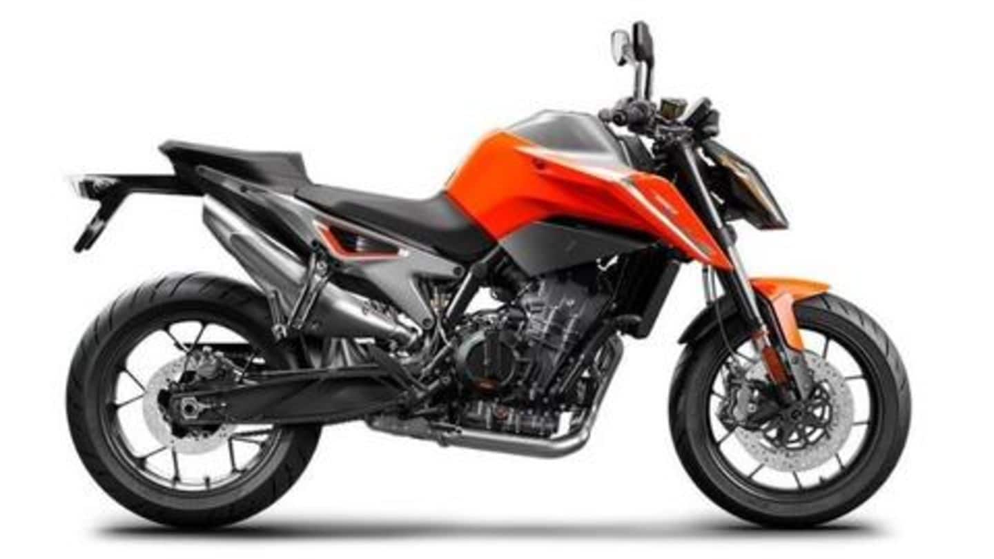 First, a look at the KTM 790 Duke First, a look at the KTM 790 Duke