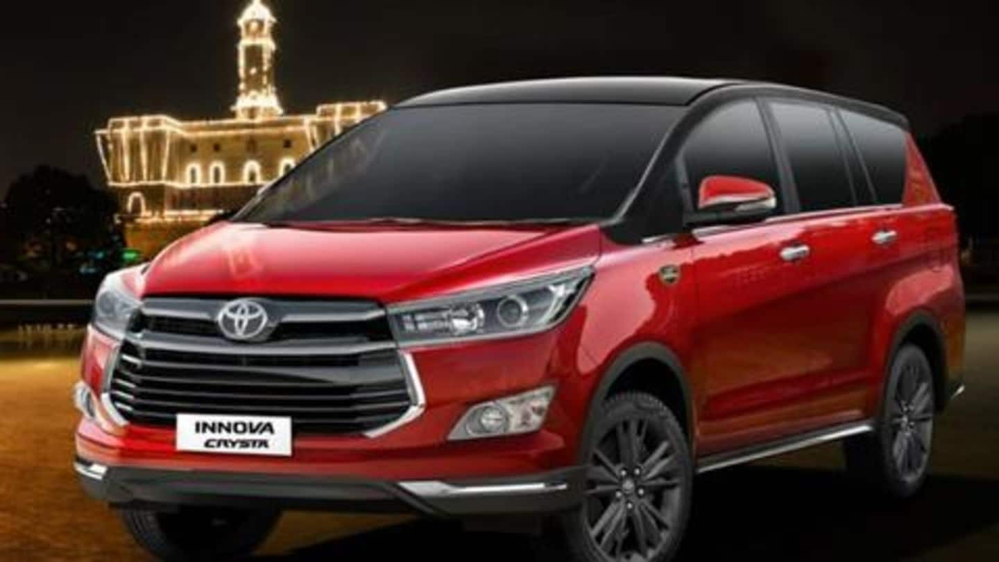 Innova Crysta Facelift 2020 India