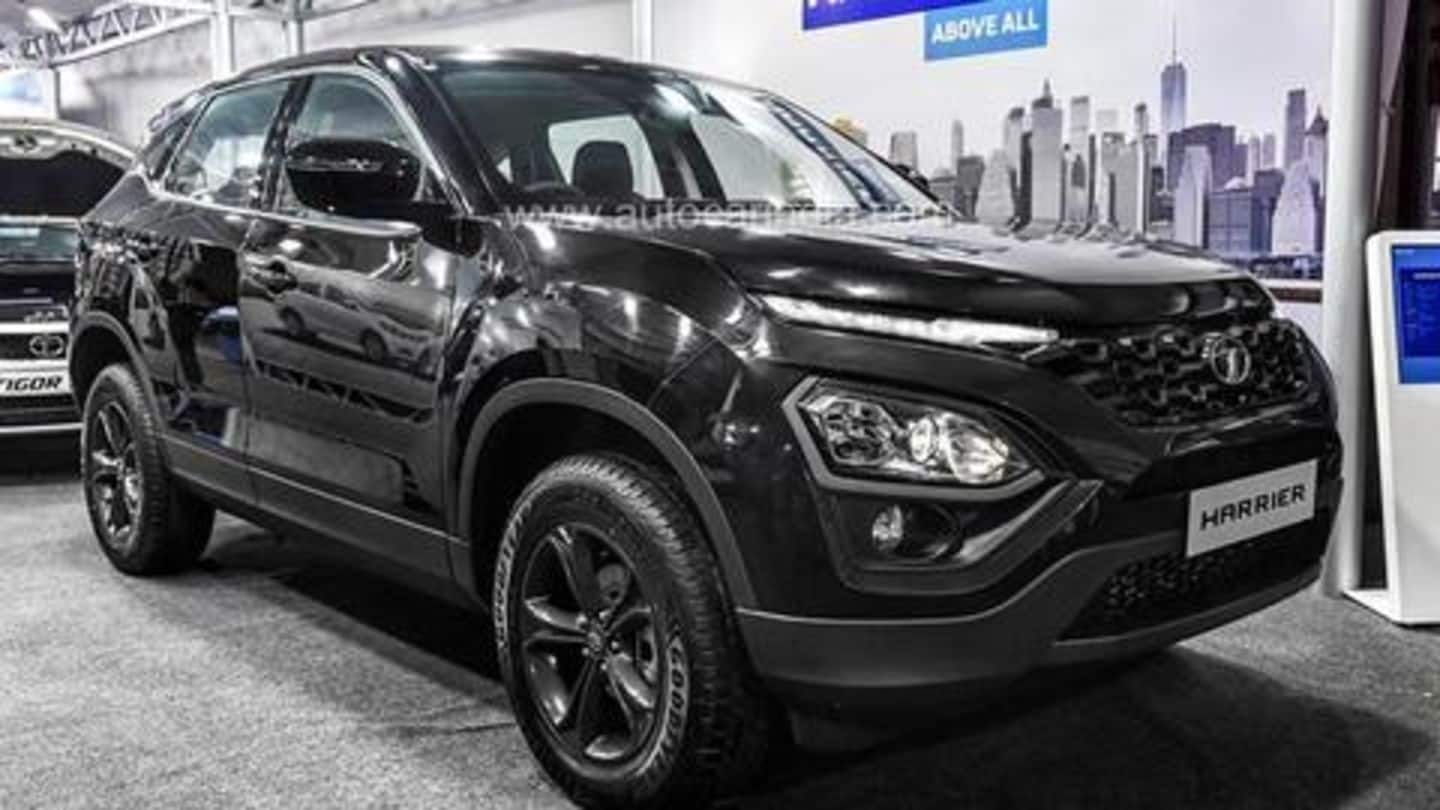 Tata Harrier Dark edition: At a glance Tata Harrier Dark edition: At a glance