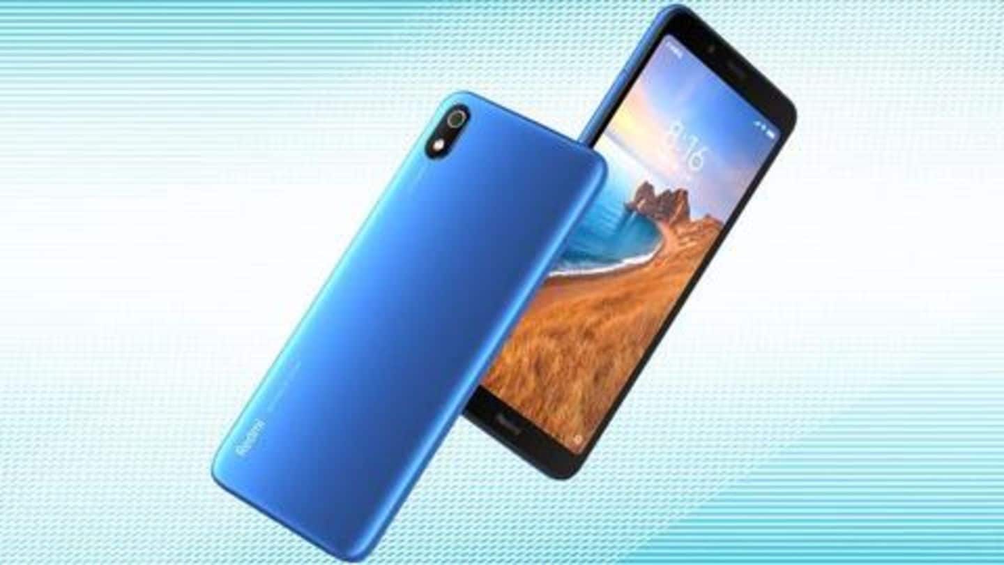 Redmi 7A now available via offline stores in India