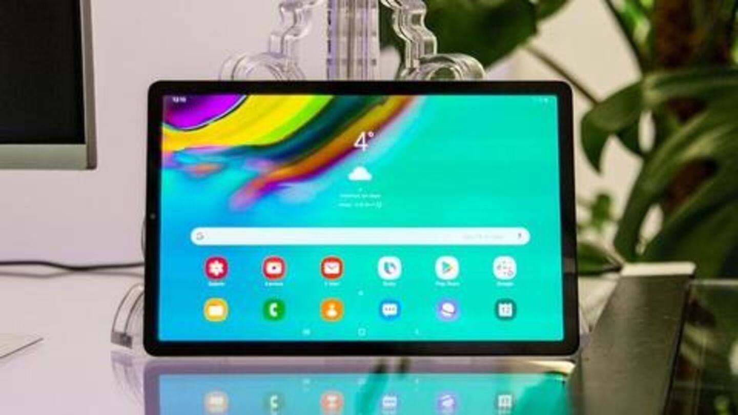 Samsung launches Galaxy Tab S5e and A 10.1 in India