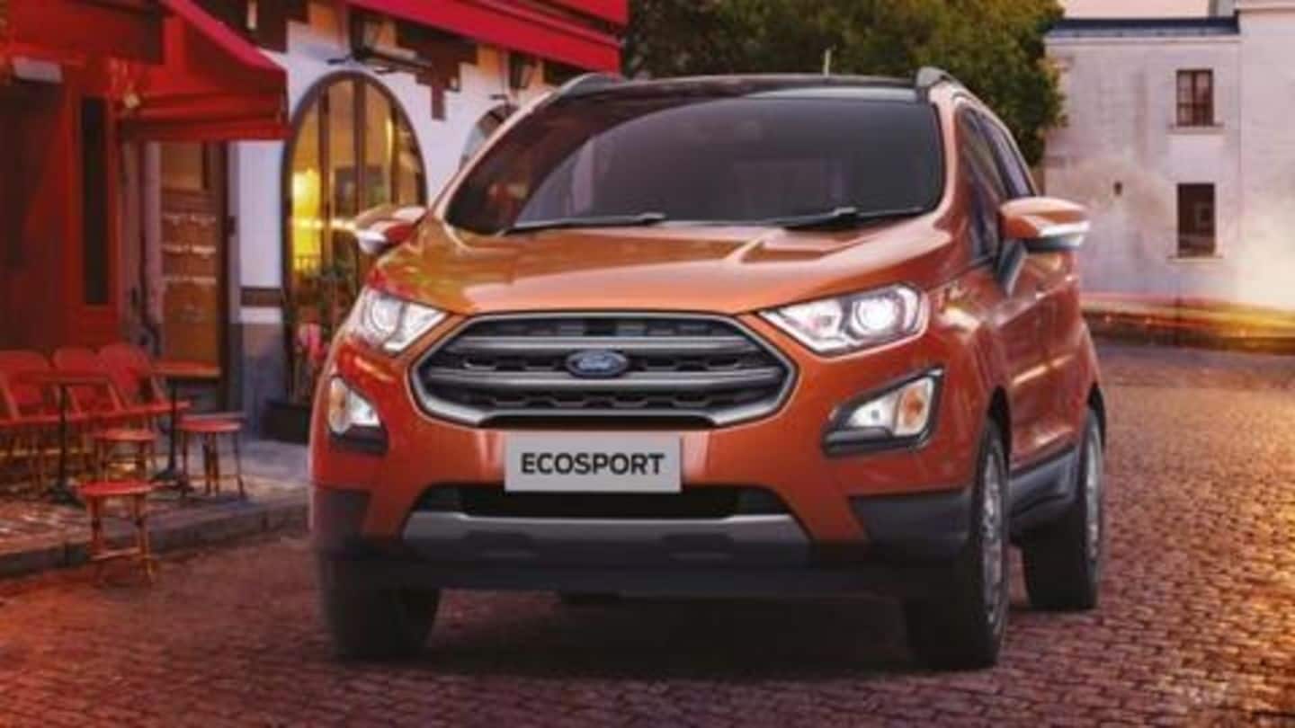 Ford launches BS6 EcoSport at Rs. 8.04 lakh