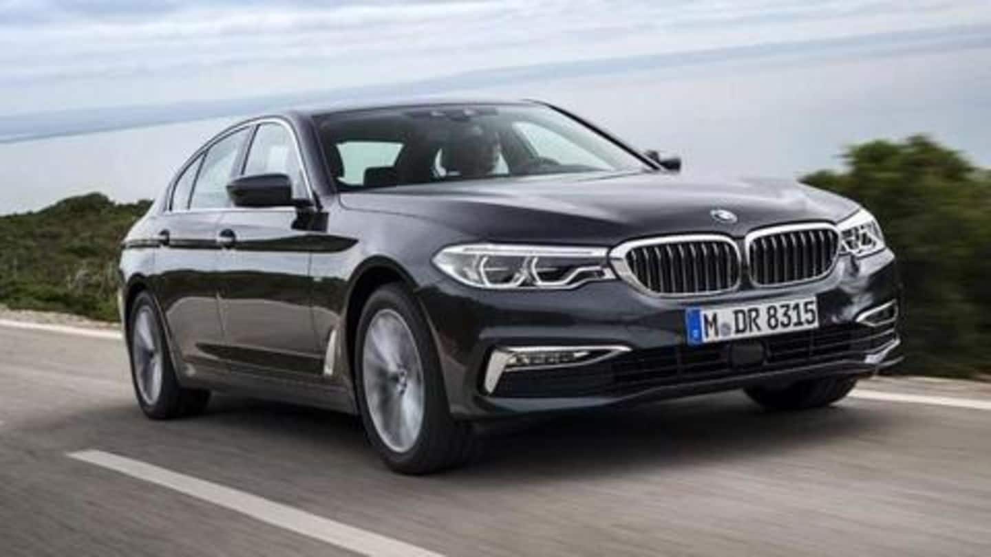 BMW 5 Series (facelift) spotted undisguised: What's new?