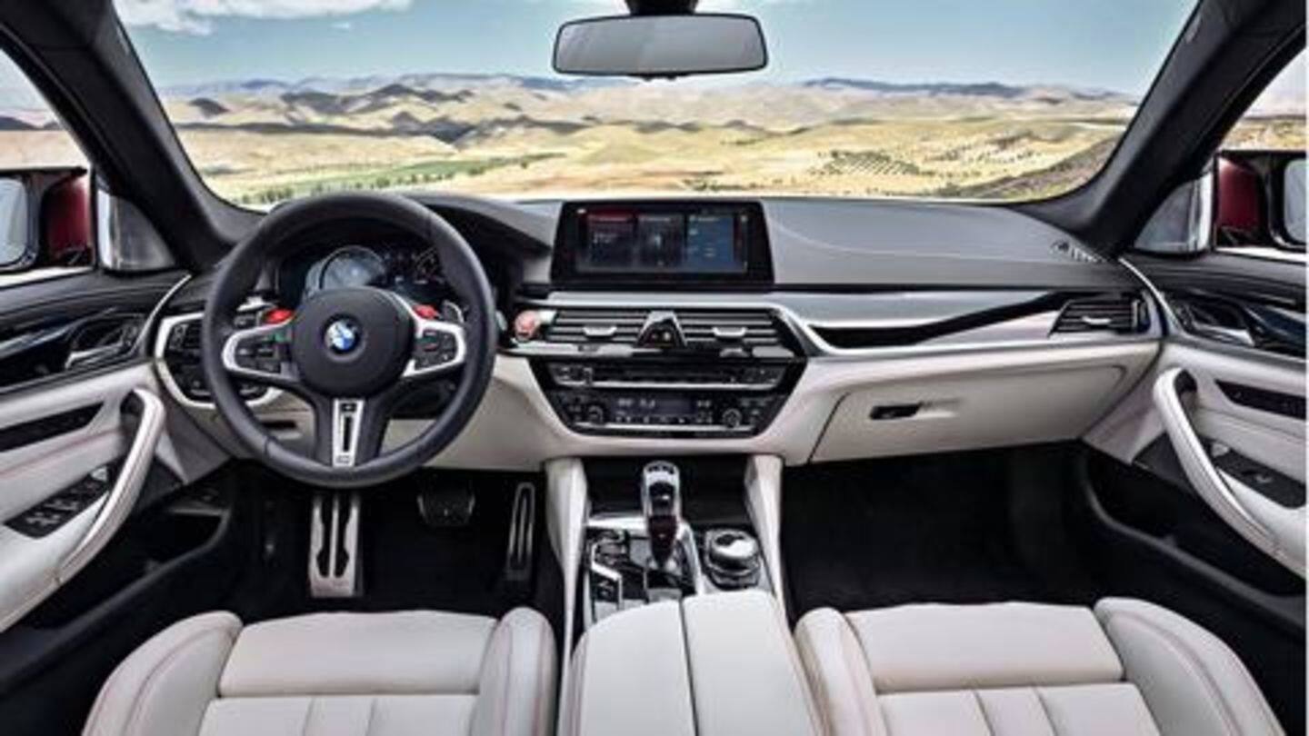 Inside the BMW X7 Inside the BMW X7