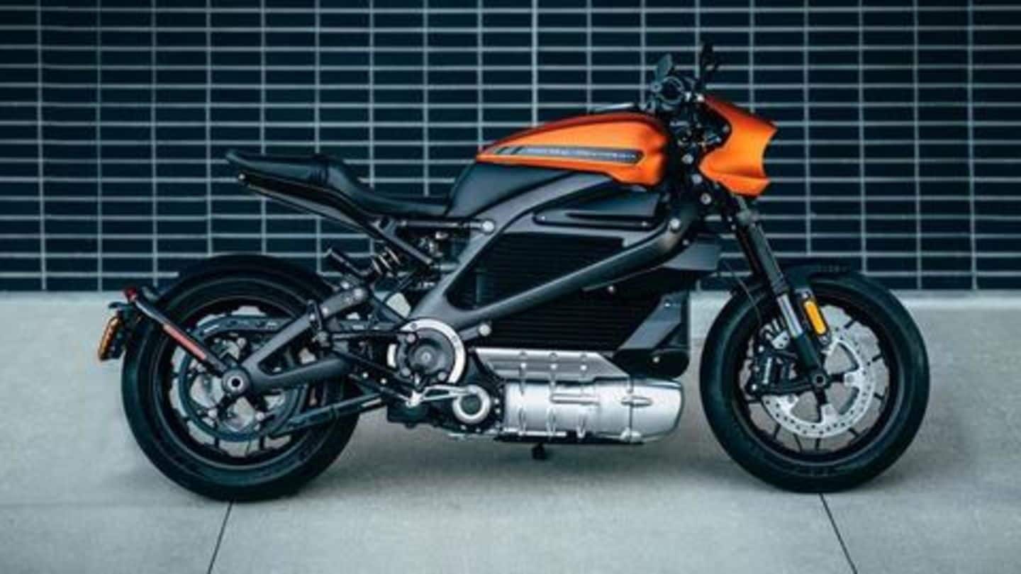 Harley-Davidson unveils its first electric motorcycle in India