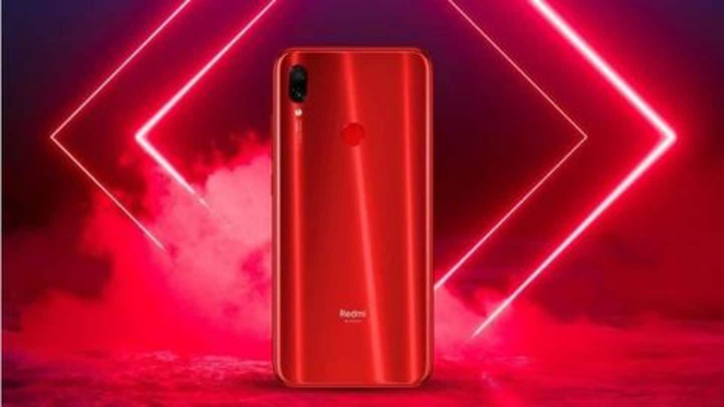 Redmi Note 7S: The wallet-friendly handset with premium features Redmi Note 7S: The wallet-friendly handset with premium features