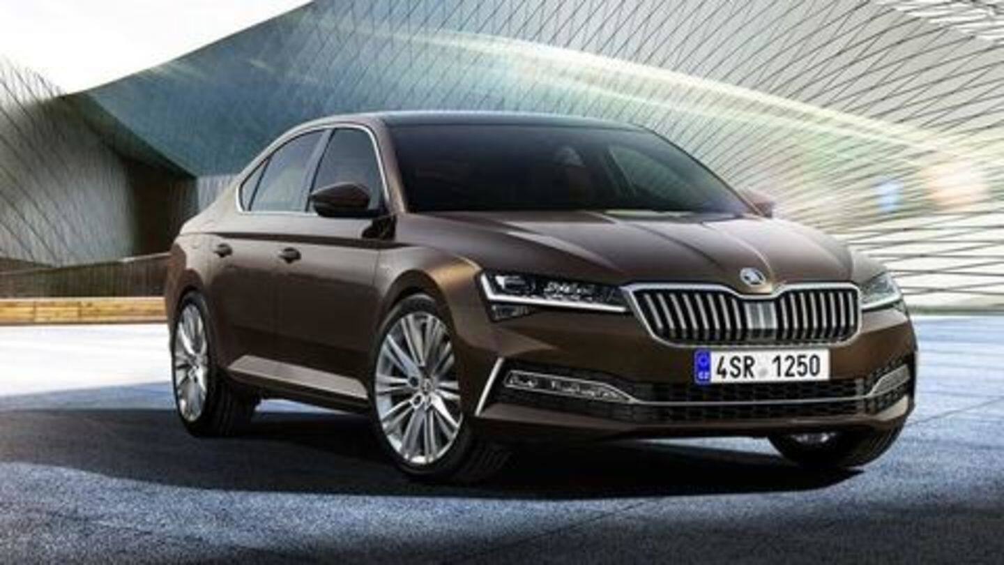 2020 Skoda Superb spotted testing in India: What has changed?