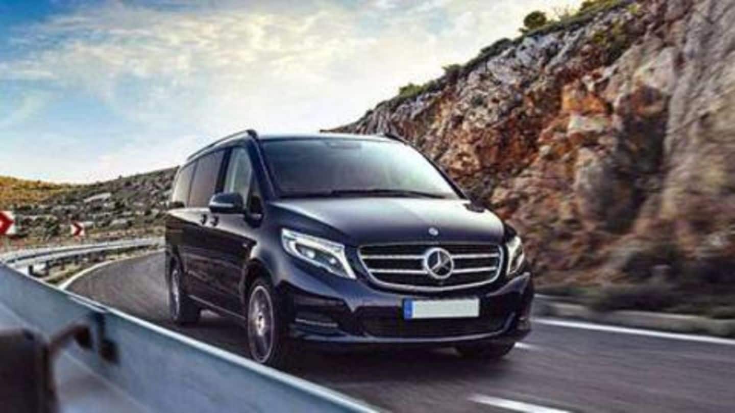 Mercedes-Benz launches India's most expensive MPV at Rs. 1.1 crore