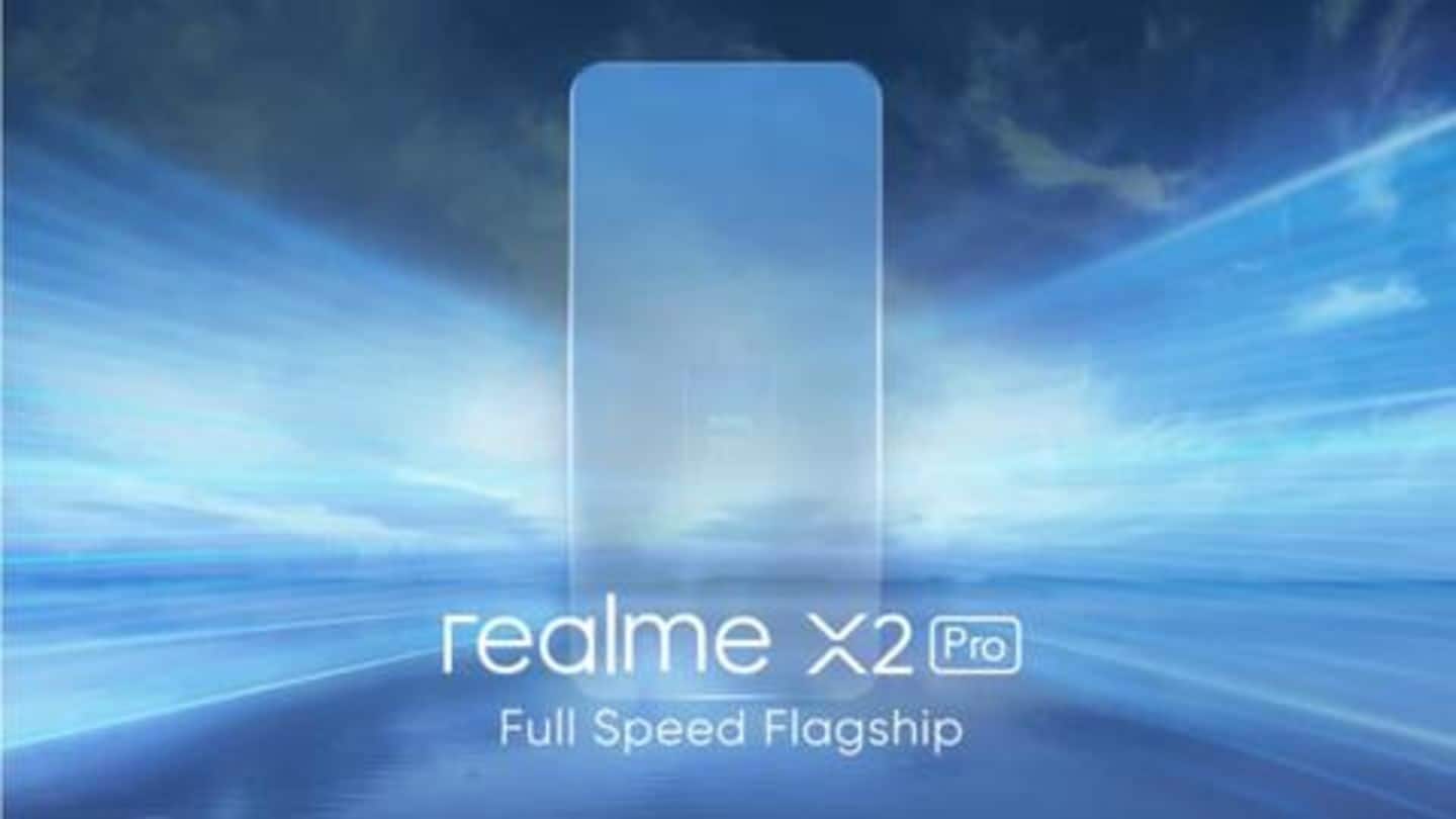 Realme's flagship smartphone, with "fastest charging speed in Europe", teased