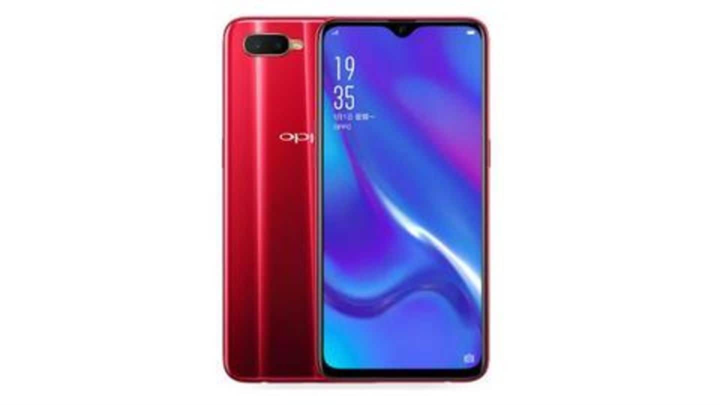 OPPO K1 becomes more affordable, now starts at Rs. 14,000