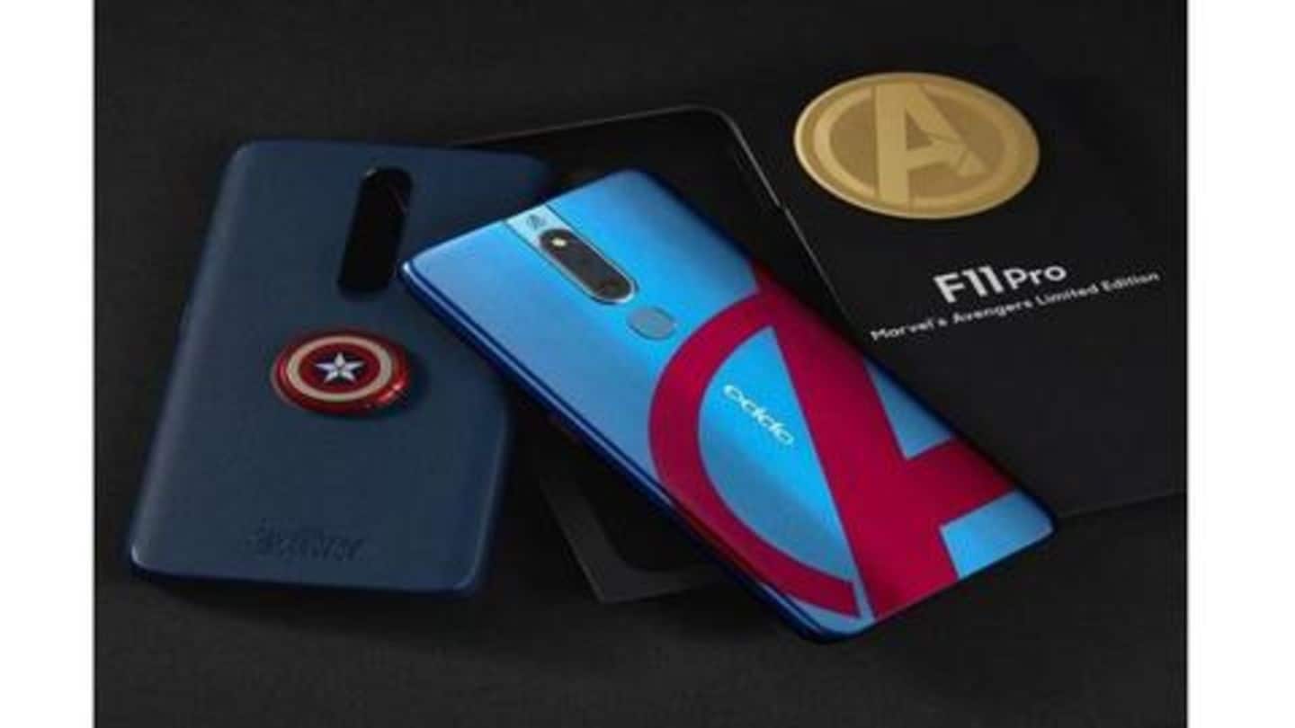 OPPO F11 Pro Avengers Edition to go on sale tomorrow