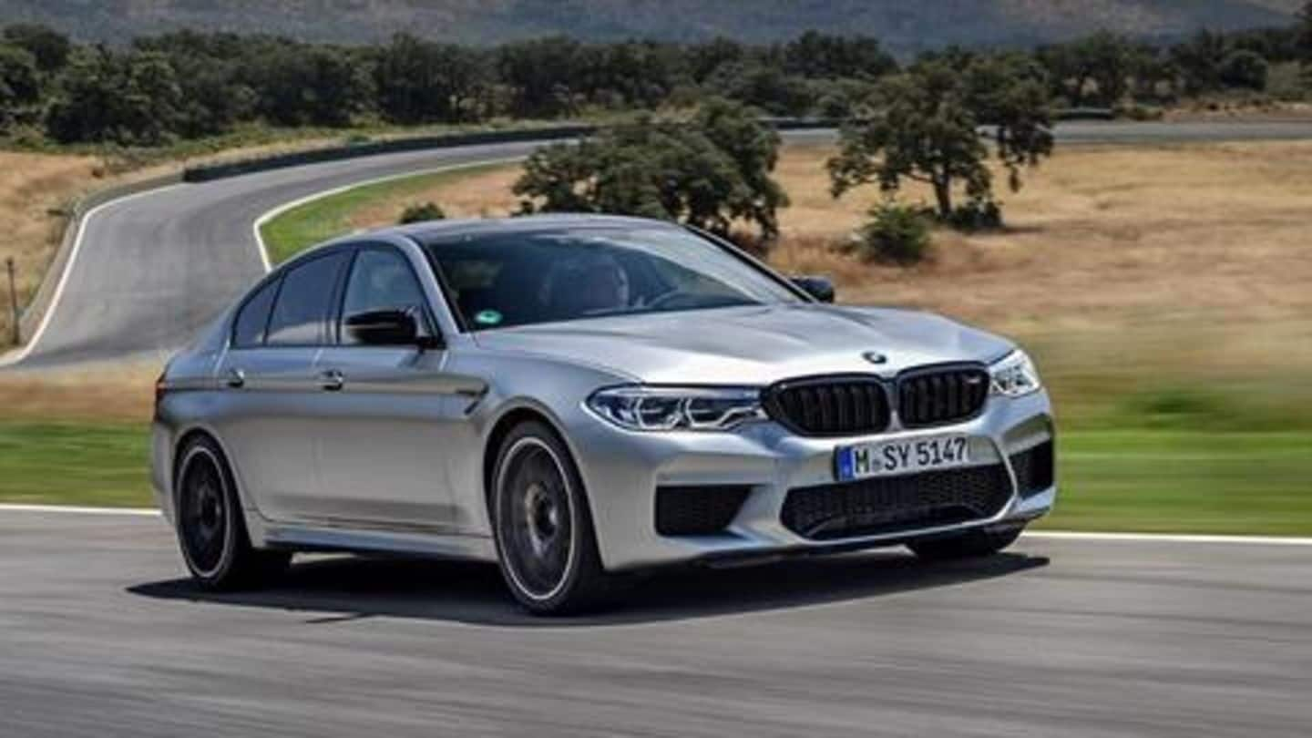 BMW launches M5 Competition in India at Rs. 1.55 crore