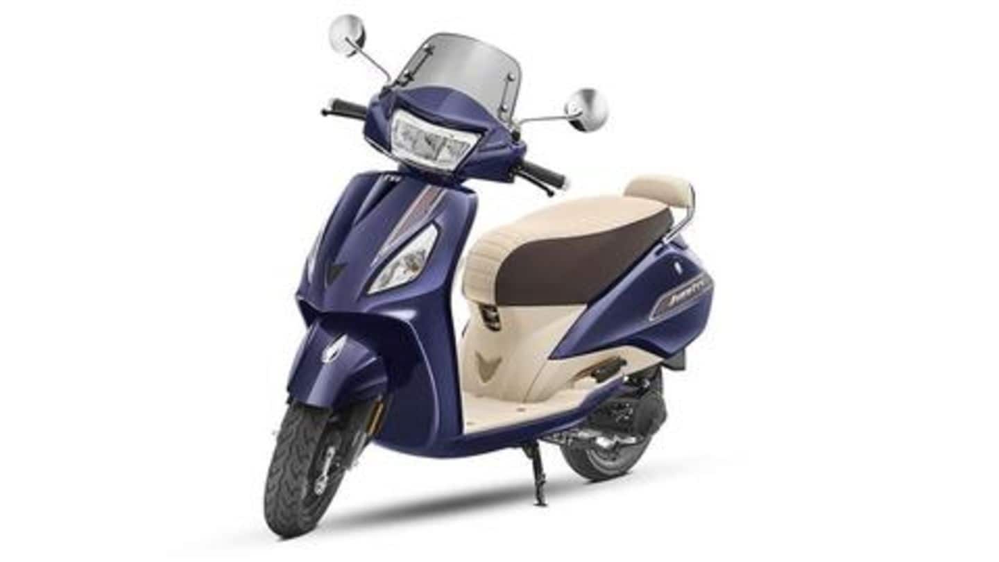 TVS launches its first BS6-compliant scooter in India