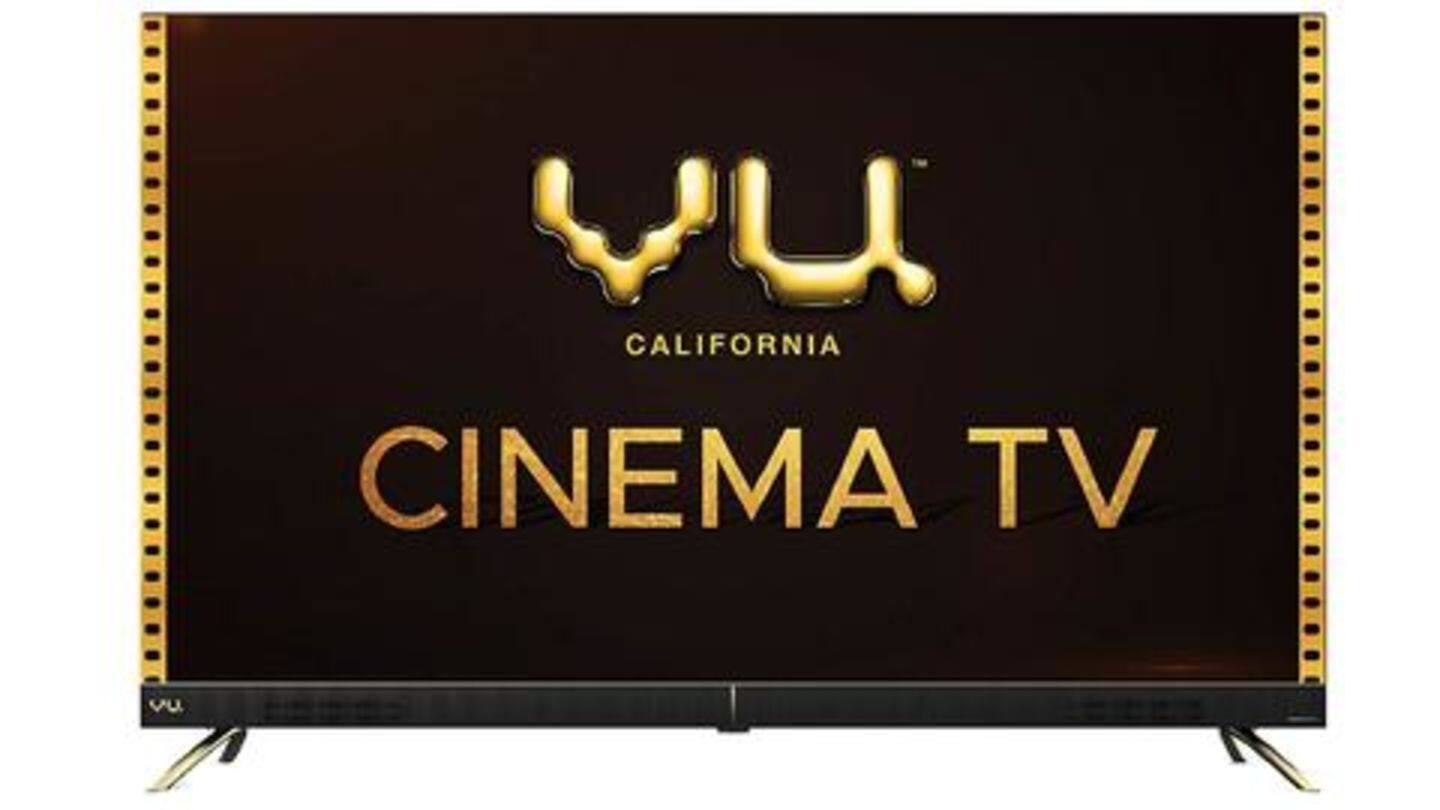Amazon sale: Vu Cinema TV Amazon sale: Vu Cinema TV