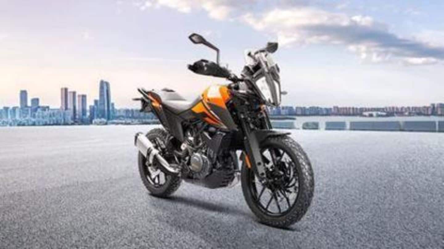 KTM launches 390 Adventure motorcycle at Rs. 3 lakh