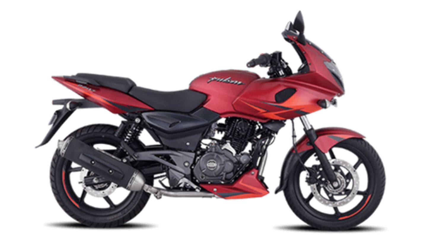 Bajaj Pulsar 220F: Priced at Rs. 1.08 lakh Bajaj Pulsar 220F: Priced at Rs. 1.08 lakh