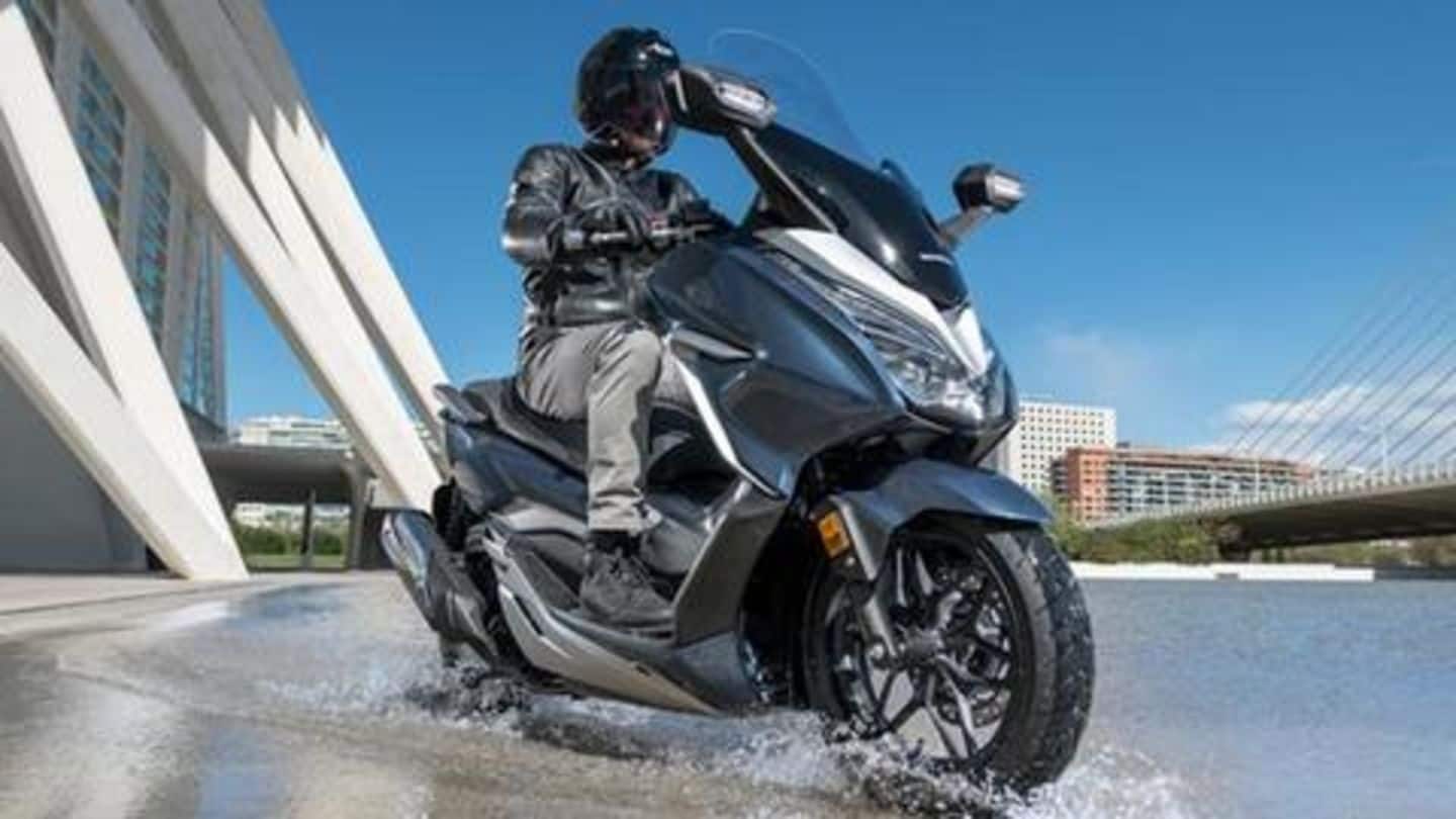 Honda to launch Forza 300 scooter in India this year