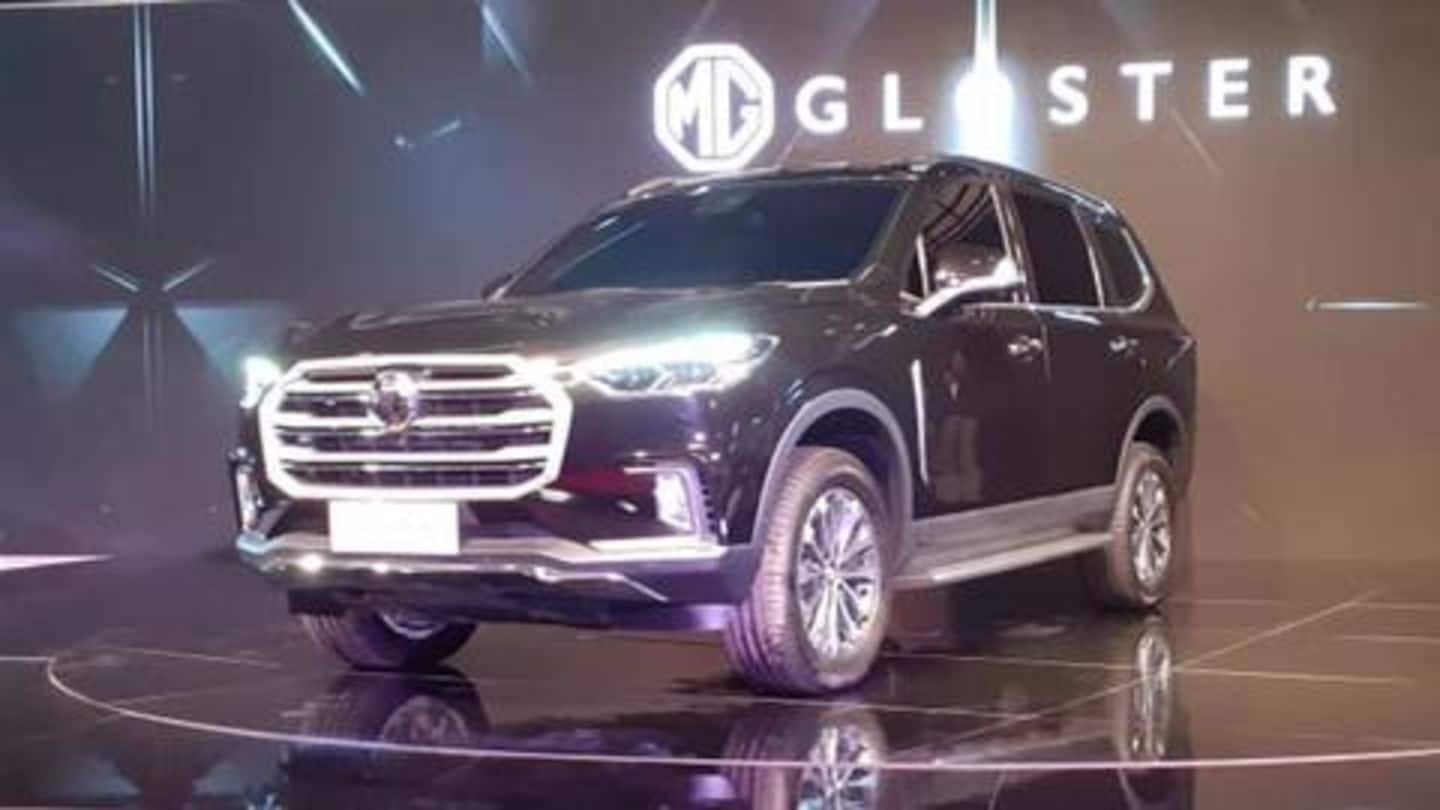 MG to launch Gloster SUV in India by Diwali 2020