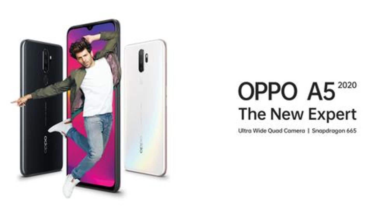 OPPO A5 2020 becomes cheaper by up to Rs. 1,000