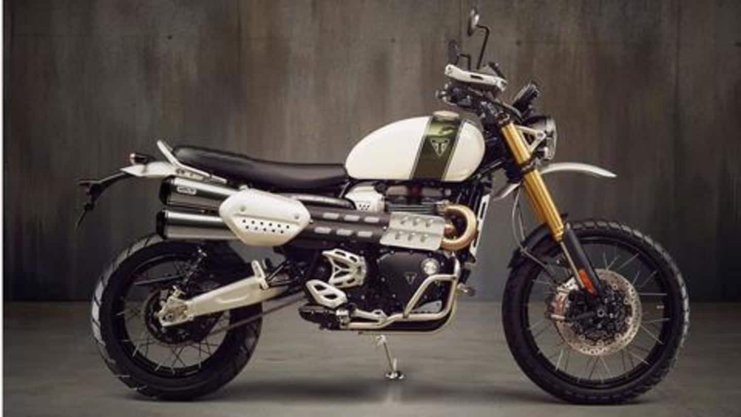 Triumph Scrambler 1200 India to be launched on May 23
