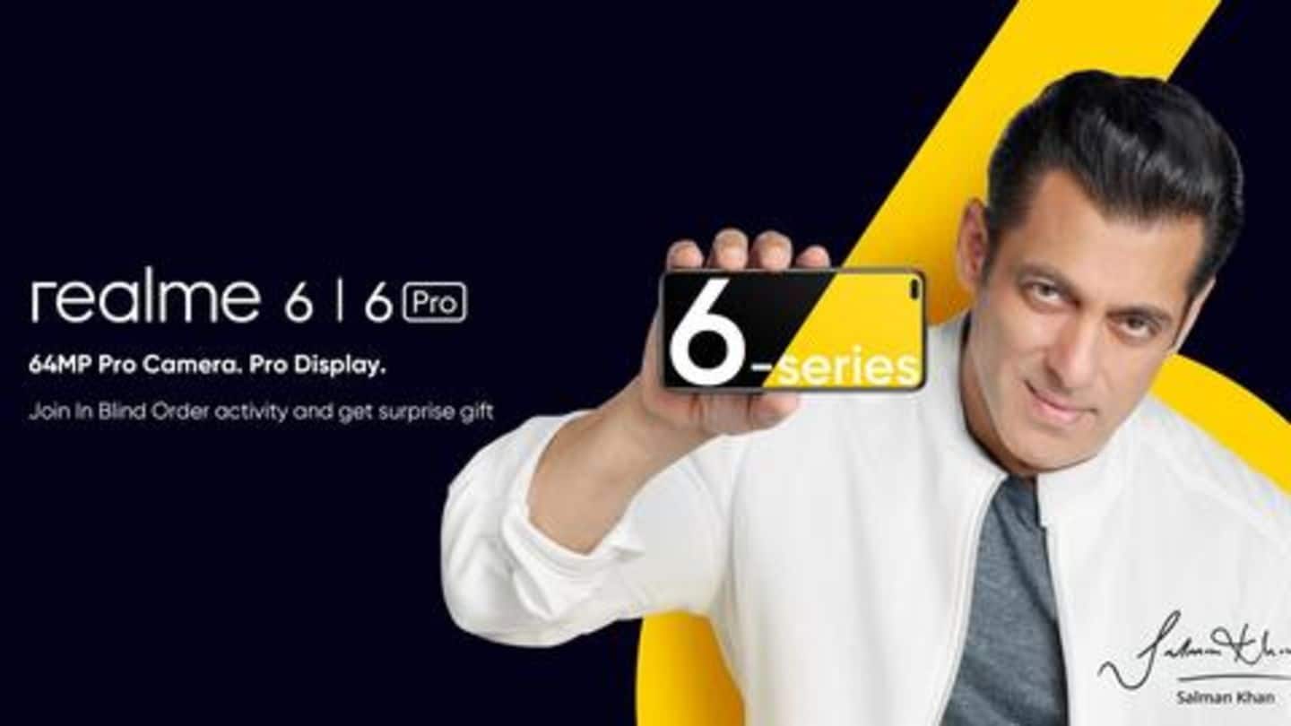 Realme 6 series smartphones to be launched on March 5
