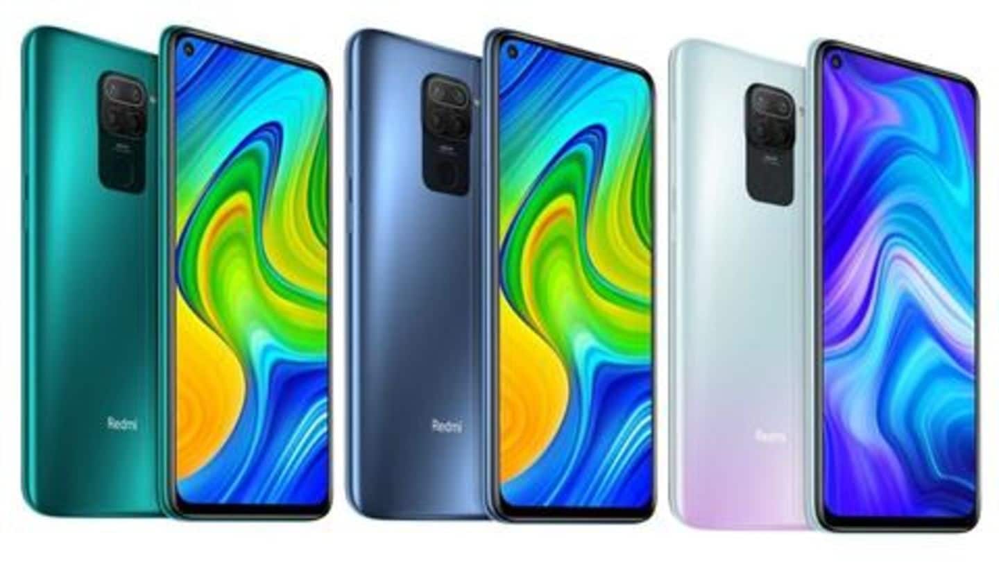 Redmi Note 9, with 48MP quad camera, goes official