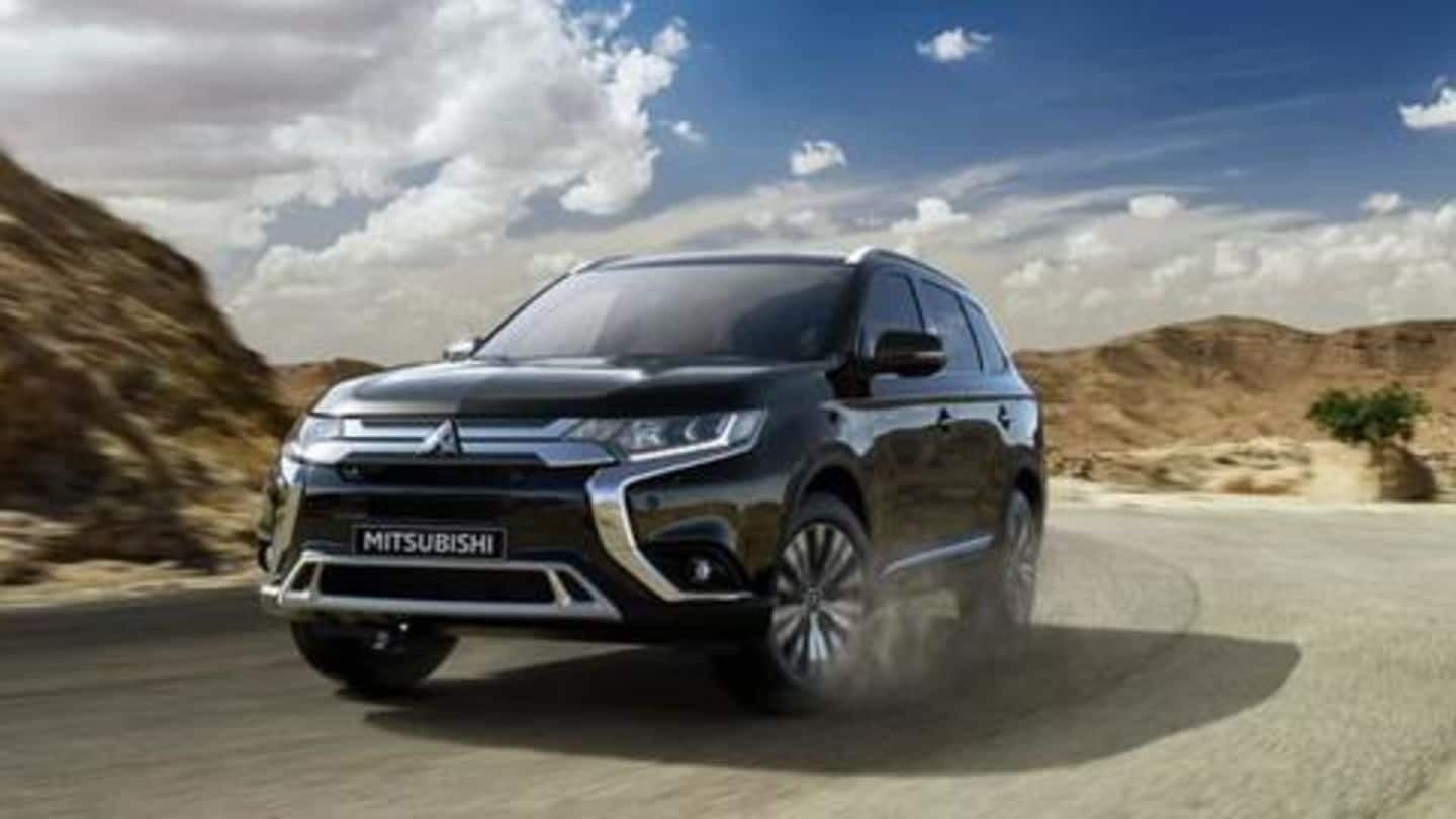 2019 Mitsubishi Outlander SUV gets Rs. 5 lakh price cut