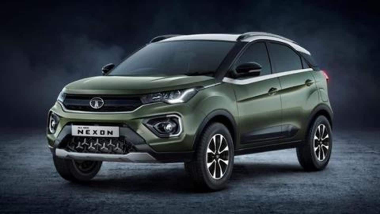 Tata Nexon (facelift) launched in India at Rs. 6.95 lakh