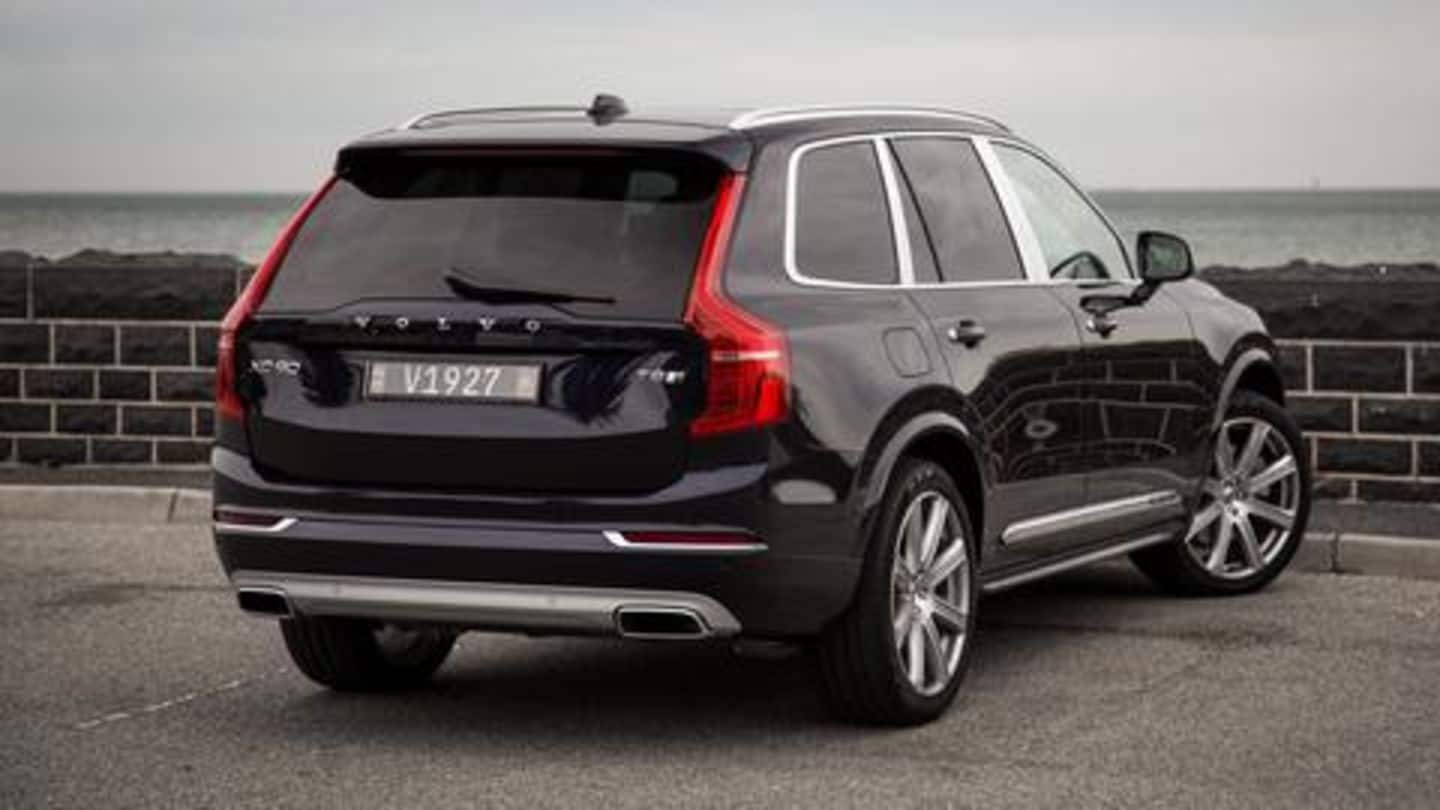 Volvo XC90 Excellence: On the road Volvo XC90 Excellence: On the road