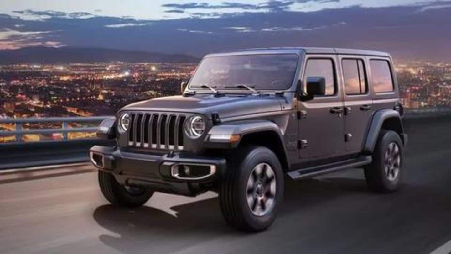 2019 Jeep Wrangler launched in India for Rs. 64 lakh