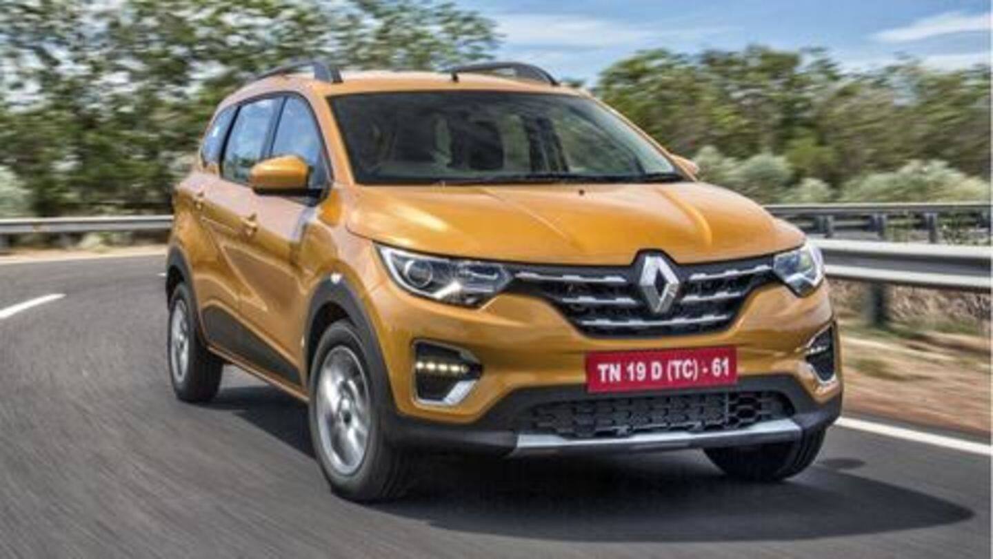 Renault Triber: On the road Renault Triber: On the road