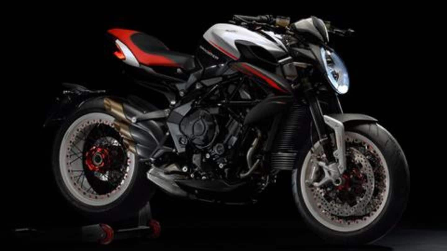 MV Agusta Dragster 800 launched at Rs. 18.73 lakh