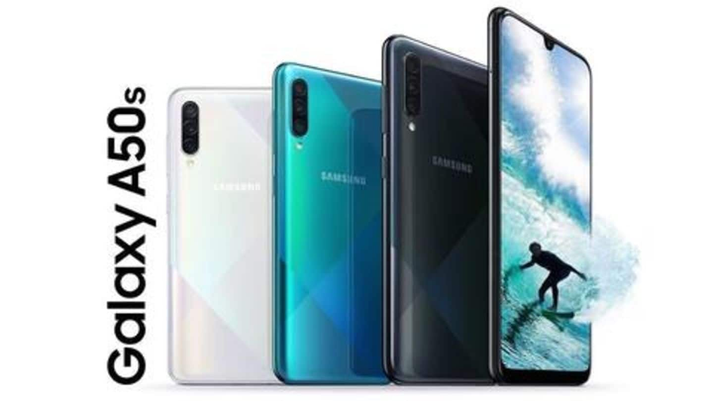 Samsung Galaxy A50s to launch in India on September 11