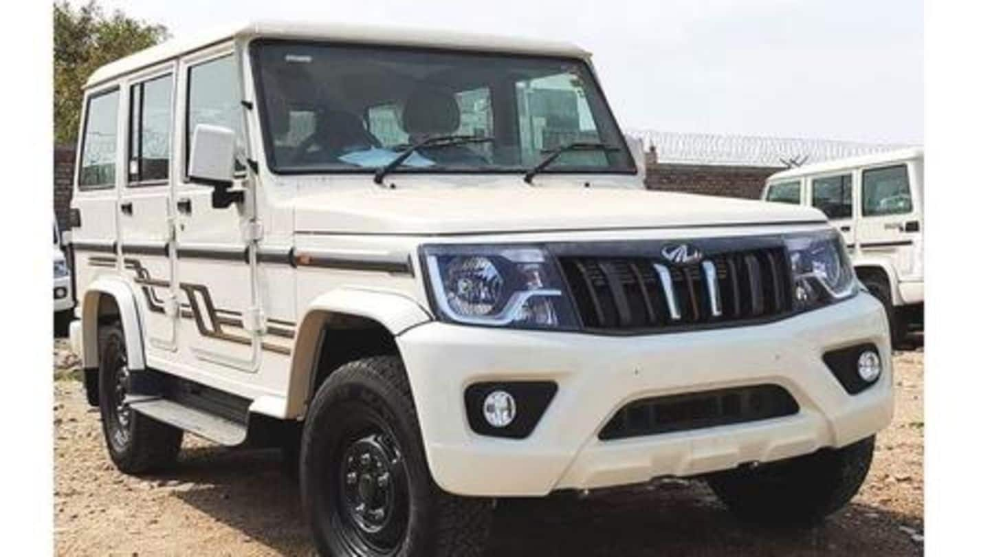 BS6-compliant Mahindra Bolero launched, starts at Rs. 8 lakh | NewsBytes