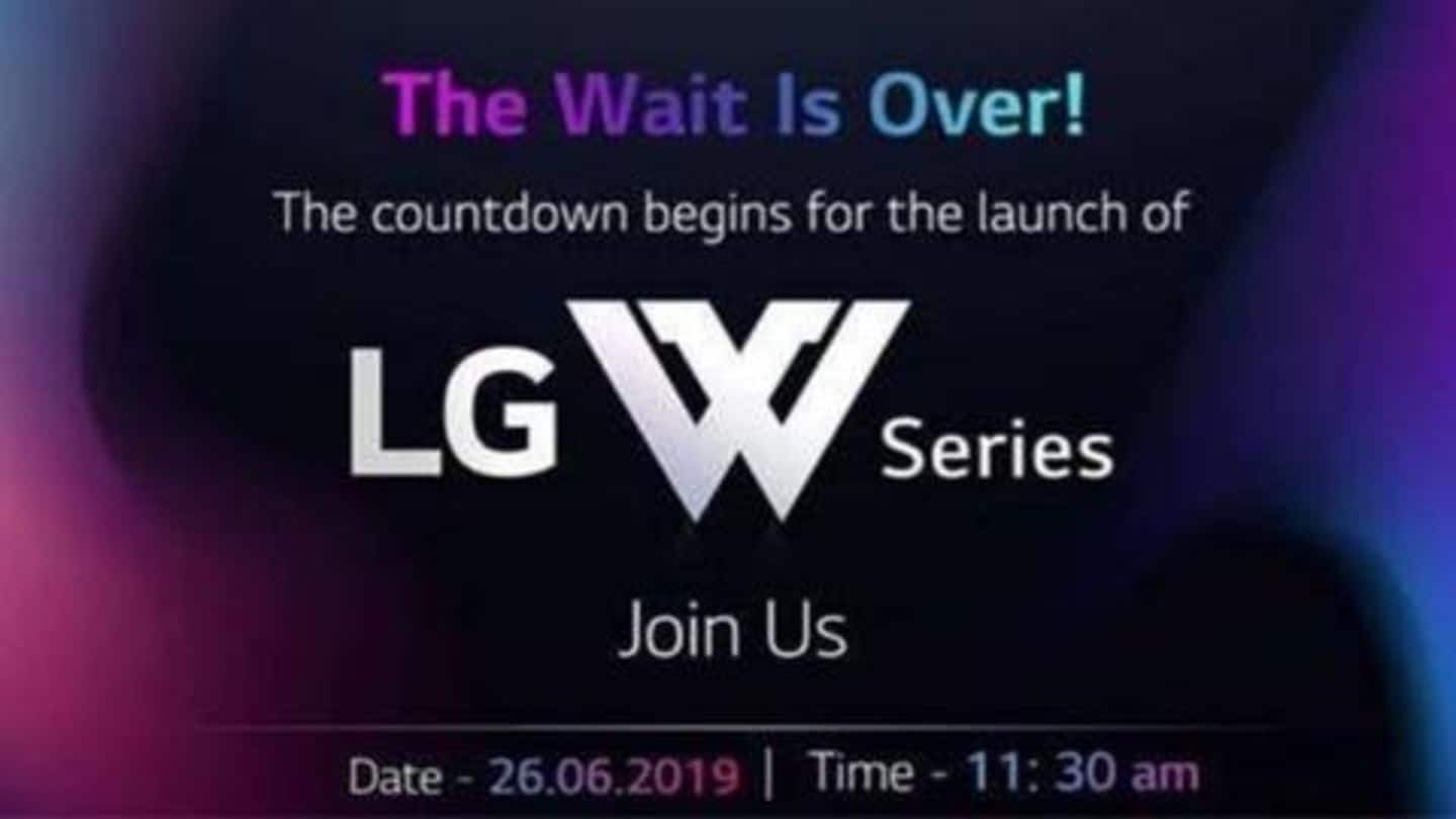 LG W-series smartphones to launch in India on June 26