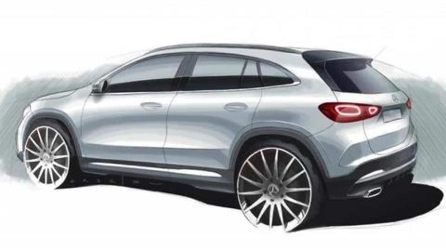 Here's how the second-generation Mercedes-Benz GLA will look like