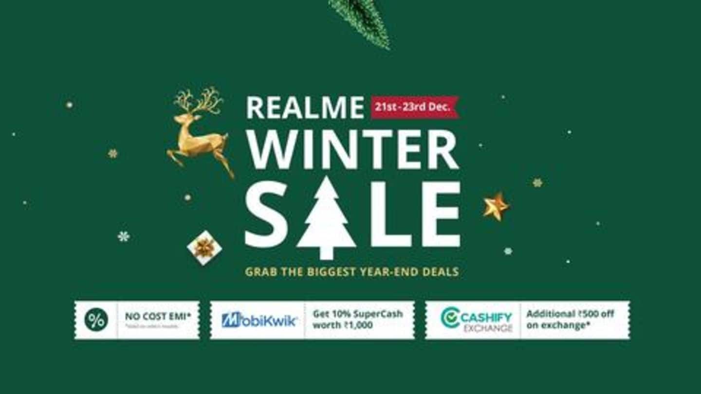 Realme Winter Sale: Discounts on best-selling Realme smartphones