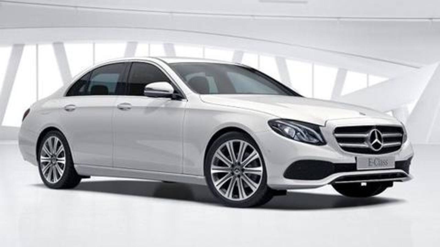 Mercedes Benz E Class Sedan Gets An Updated E 350d Variant Newsbytes