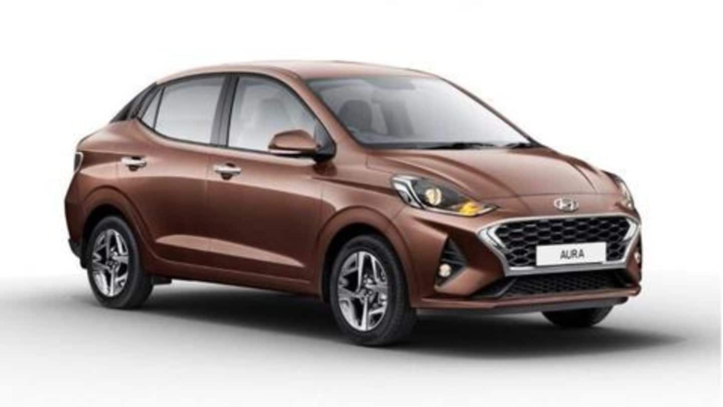 Hyundai AURA launched in India at Rs. 5.80 lakh