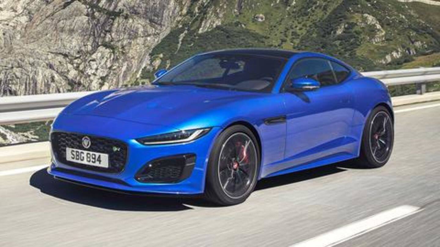 2020 Jaguar F-Type listed on company's India website, launch imminent