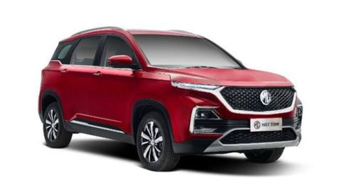 MG Motor launches BS6-compliant Hector at Rs. 12.74 lakh