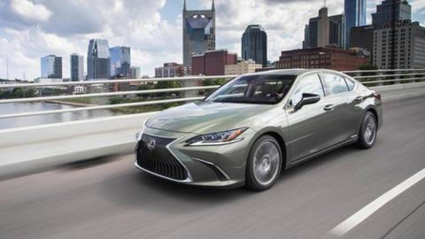 Lexus Launches Locally Assembled Es 300h Sedan At Rs 52 Lakh Newsbytes