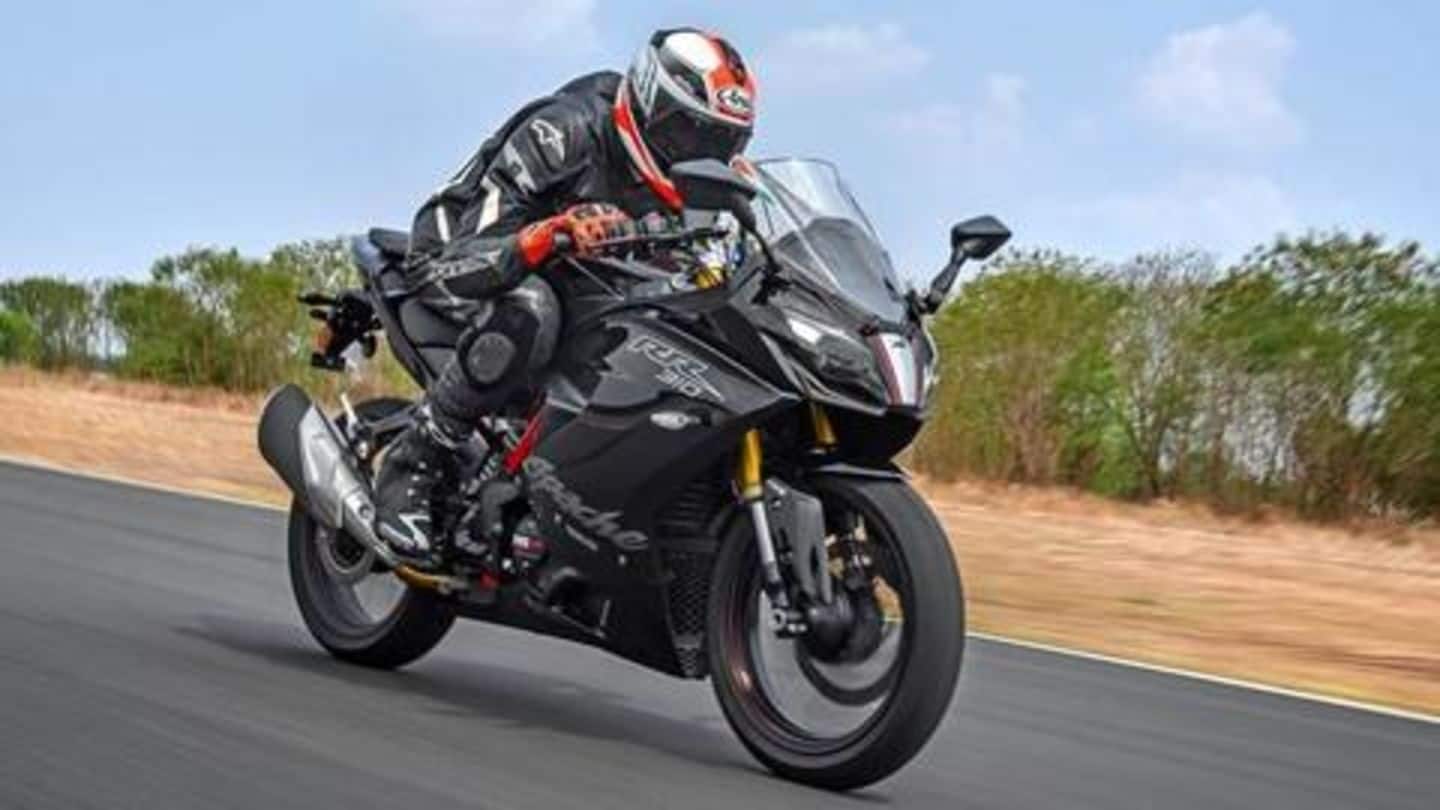 BS6 TVS Apache RR 310 to be launched on January-25