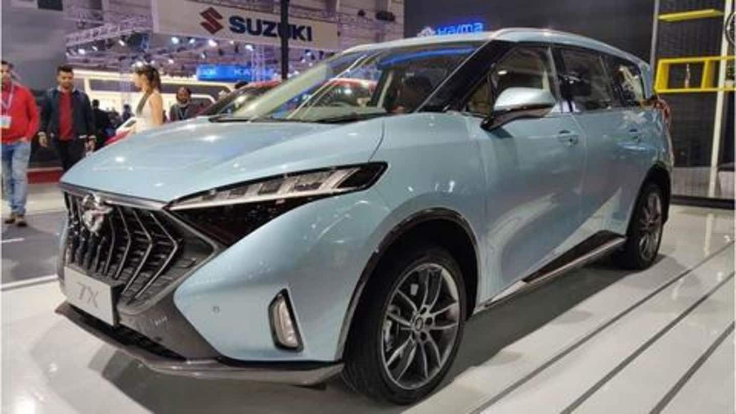 Auto Expo 2020: Haima 7X MPV unveiled in India