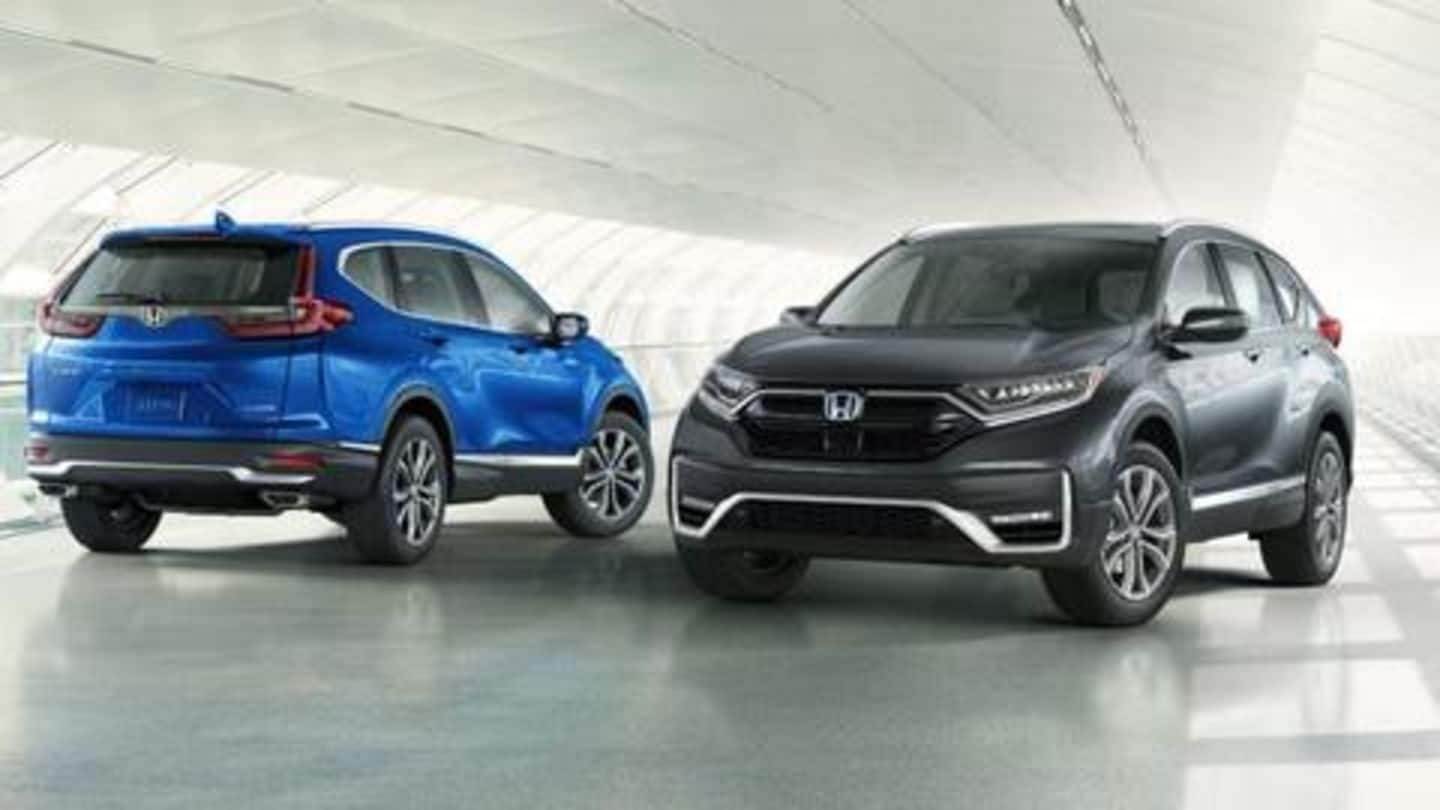 India-bound 2020 Honda CR-V facelifted model unveiled: Details here