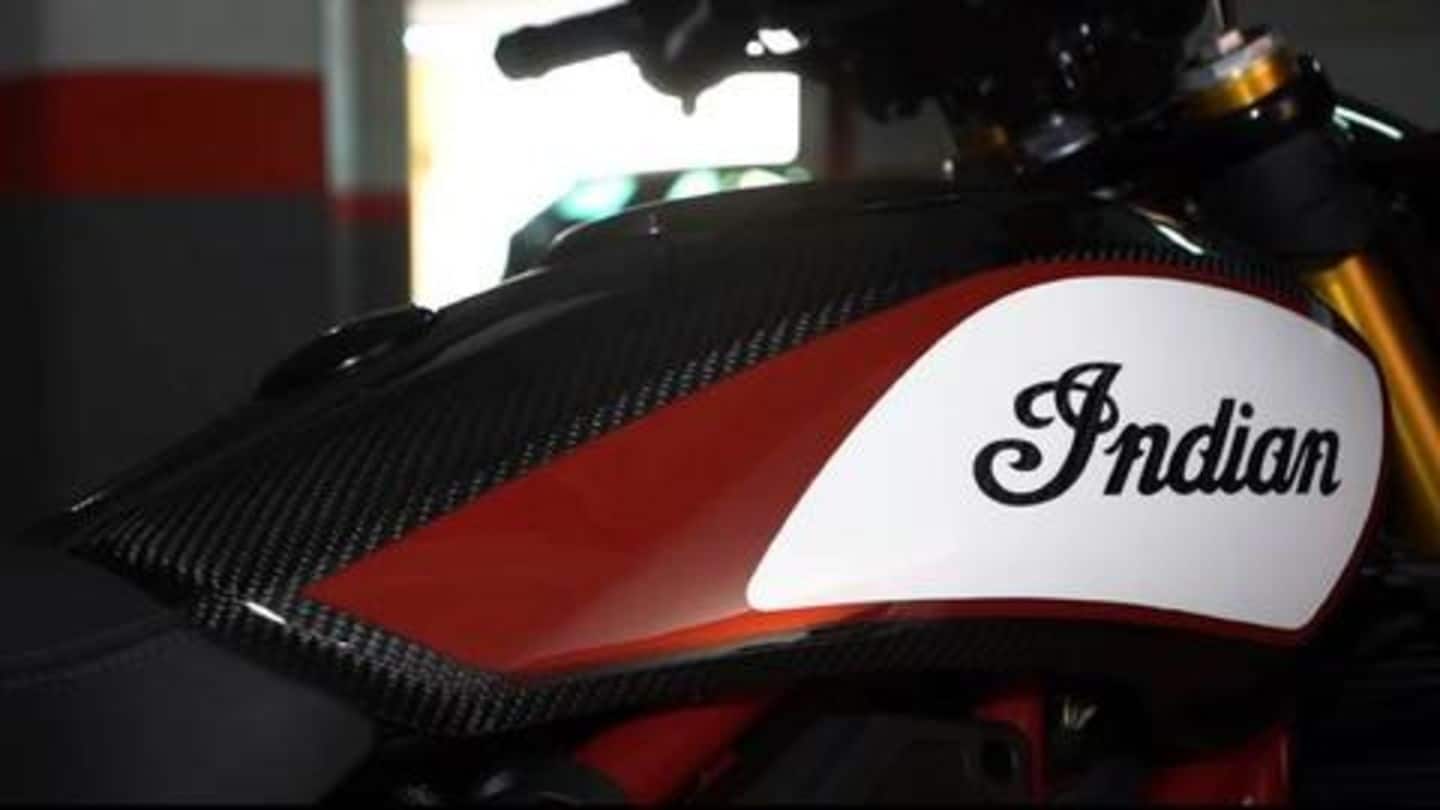 Ahead of May 1 debut, Indian FTR Carbon motorcycle teased
